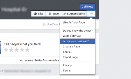 facebook unofficial page social media